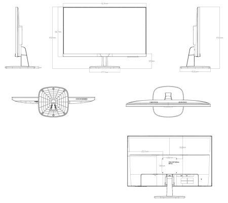 Монитор 27" HikVision DS-D5027FN