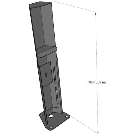 Опора телескопическая Hurde Block-A31 (11-31)