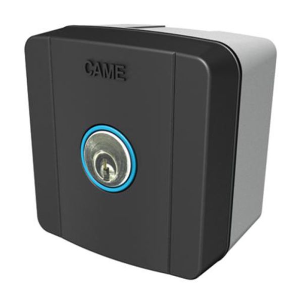 Ключ-выключатель Came SELC1FDG накладной, с синей подсветкой (806SL-0010)