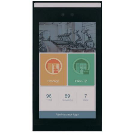 Биометрический терминал распознавания лиц ZKTeco LockerPad-7B для шкафчиков и постаматов