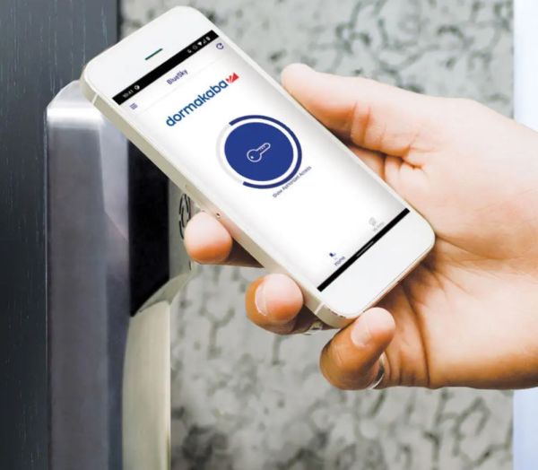 Электронный замок dormakaba Saflok RT Plus ESM, матовый хром (79PS03012EF30-626)