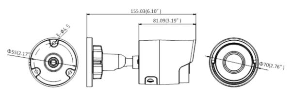 Уличная IP-видеокамера 4Мп Hikvision DS-2CD2043G0-I (6 мм)