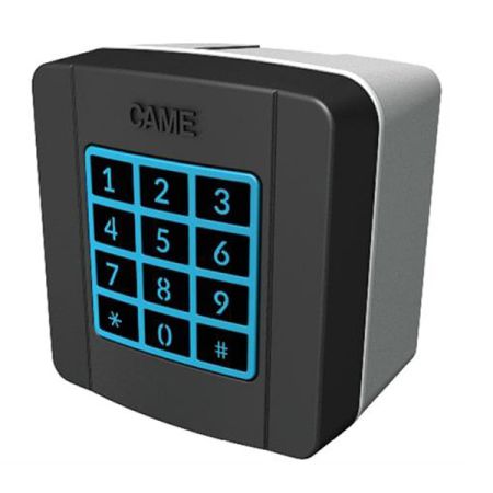 Клавиатура кодонаборная беспроводная Came SELT1W4G, накладная, с синей подсветкой (806SL-0170) Клавиатура кодонаборная беспроводная Came SELT1W4G, накладная, с синей подсветкой (806SL-0170)