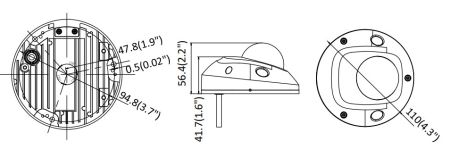 Антивандальная Wi-Fi IP-видеокамера 4Мп HikVision DS-2CD2543G0-IWS (4 мм)