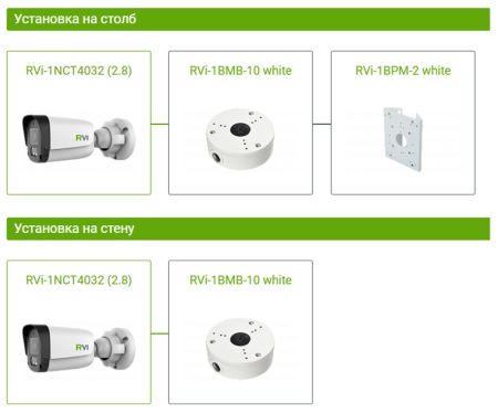 IP-видеокамера 4Мп RVi-1NCT4032 (2.8)