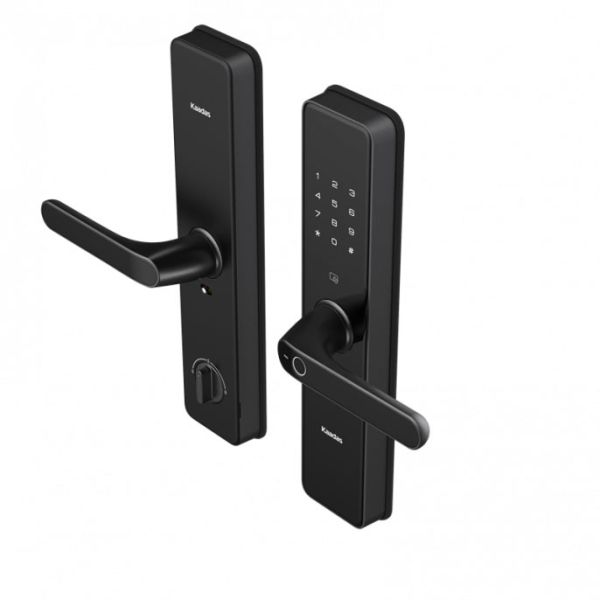 Электронный биометрический замок Kaadas S500 Black, врезной