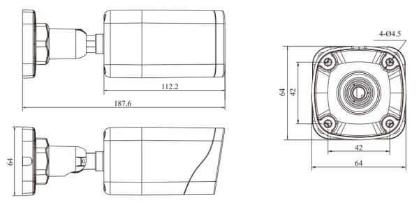 IP-видеокамера 2Мп RVi-2NCT2362 (2.8) RU