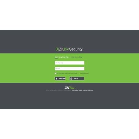 Программное обеспечение ZKBioSecurity ZKBS-TA-P50 на 50 точек прохода