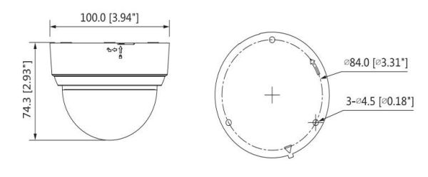 Купольная IP-видеокамера 2Мп Dahua EZ-IPC-D1B20P-0280B