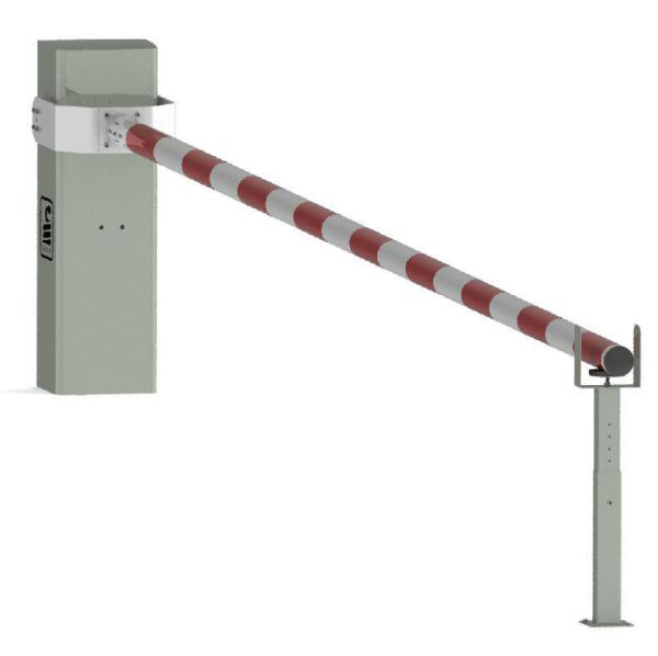 Шлагбаум автоматический Фантом Пром-Биг-Арктик с обогревателем и круглой стрелой 8 метров