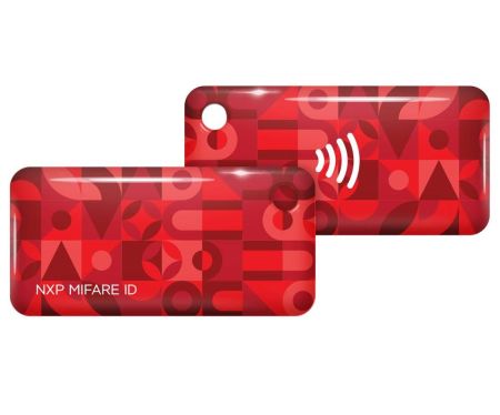 Бесконтактный брелок Mifare ID Standard (красный)