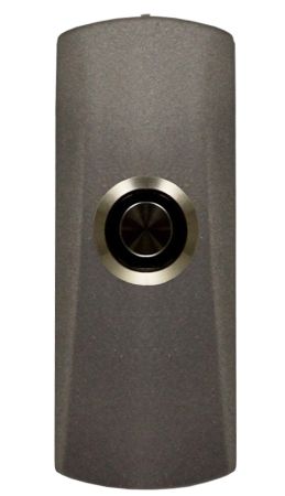 Кнопка выхода накладная Tantos TS-CLICK light с подсветкой (серебро)