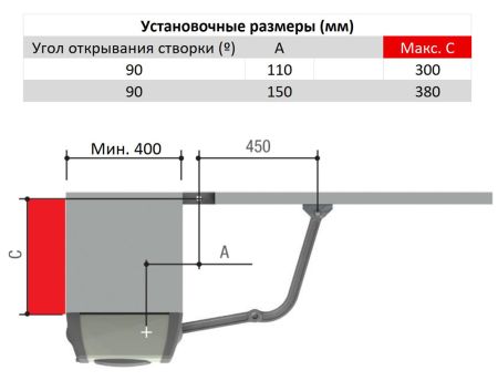 Комплект автоматики Came F1000 combo KIT для двухстворчатых распашных ворот (F1000 KIT)