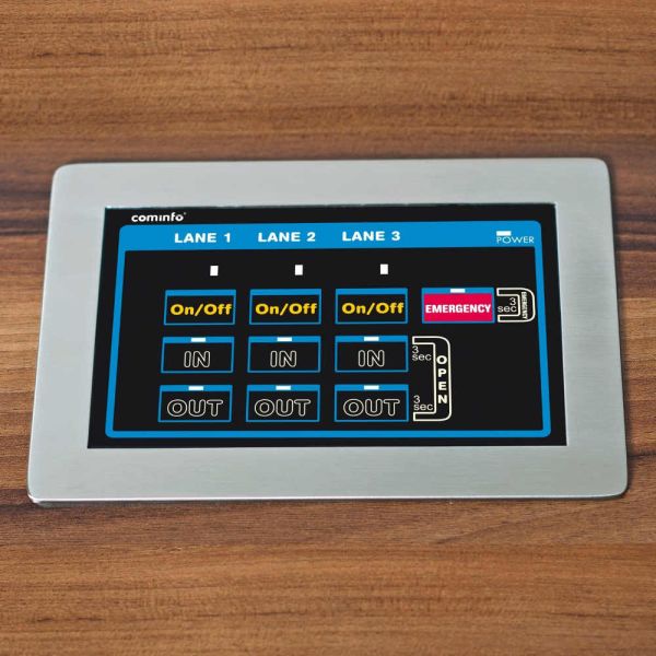 Панель управления доступом Cominfo Touch Panel/Desk 3L+E, врезная