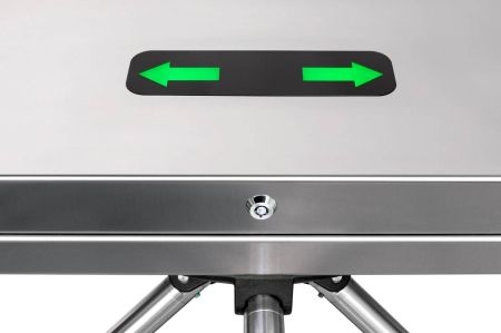 Турникет-трипод тумбовый уличный PERCo-TTD-10AB (с автоматическими планками Антипаника)