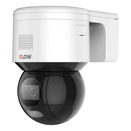 Поворотная PTZ IP-камера 4Мп iFlow F-IP-2444CISW уличная, Wi-Fi, BrightVu, SharpSenseс с микрофоном и LED-подсветкой до 30 м