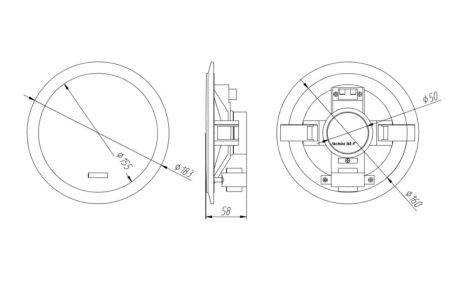 Оповещатель Болид ОПР-П103.1 пожарный речевой, потолочный