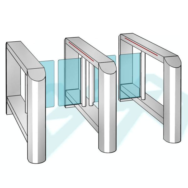 Сенсорный барьер dormakaba Argus HSB-E02, 2 прохода