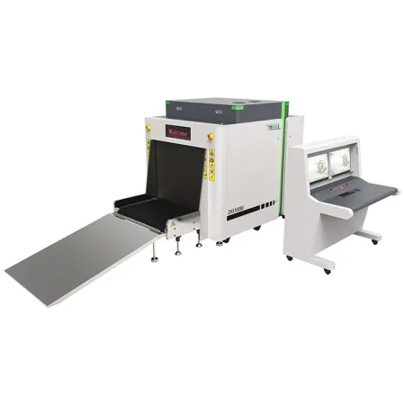 Рентгеновский интроскоп ZKTeco ZKX10080D с двумя проекциями, для багажа