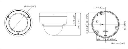 Антивандальная IP-видеокамера 4Мп HikVision DS-2CD2147G2-LSU(C) (4 мм) с технологией ColorVu