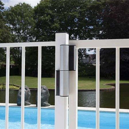 Гидравлический доводчик Locinox Tiger и петля два-в-одном, 180°