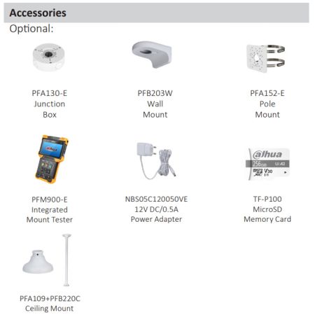 IP-видеокамера 2Мп Dahua DH-IPC-HDW1230DTP-SAW-0280B с ИК-подсветкой до 30м и Wi-Fi