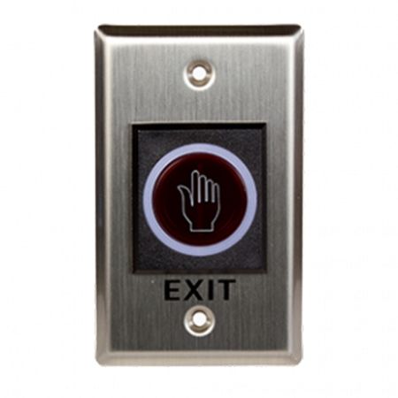 Кнопка выхода бесконтактная ZKTeco TLEB102, врезная