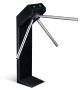 Турникет-трипод PERCo-TTR-04.1E из окрашенной стали, черный с блестками (с планками Антипаника)
