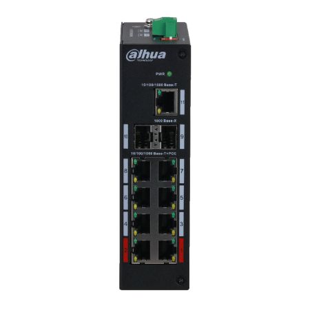 Неуправляемый 8-портовый PoE коммутатор Dahua DH-PFS3211-8GT-120
