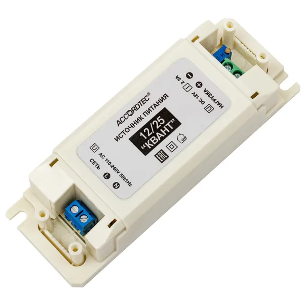 Источник стабилизированного питания AccordTec AT-12/25 КВАНТ