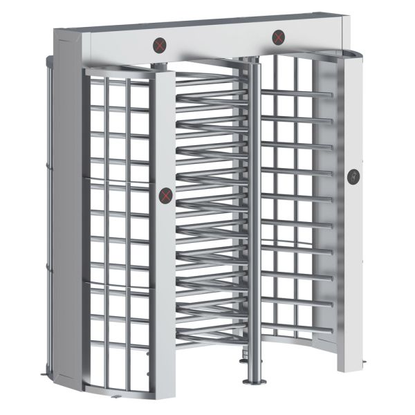 Полноростовой двухпроходной роторный турникет Блокпост Спектр СТ 2