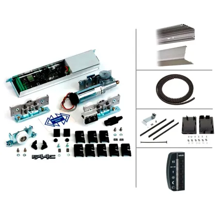 Система раздвижных дверей Faac A1000 1 LONG с одной створкой шириной до 3 м, до 110 кг