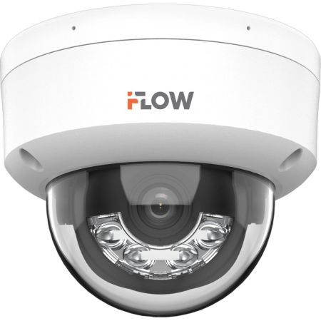 IP-камера 8Мп iFlow F-IC-2482C2MS(2.8mm) уличная, с микрофоном, SharpSense и двойной подсветкой до 30 м