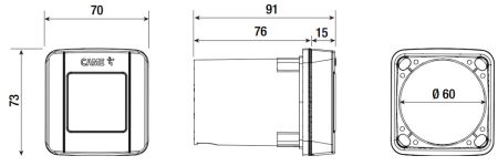 Комплект встраиваемых фотоэлементов Came DLX30SIP, 30 м (806TF-0090)