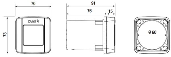 Комплект встраиваемых фотоэлементов Came DLX30SIP, 30 м (806TF-0090)