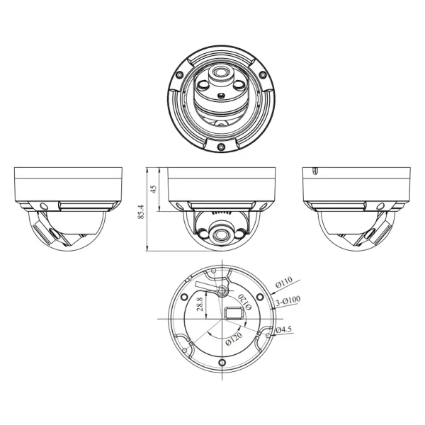 IP-видеокамера 2Мп RVi-2NCD2362 (4) IP-видеокамера 2Мп RVi-2NCD2362 (4)