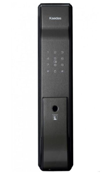 Электронный биометрический замок Kaadas K9 Black, врезной