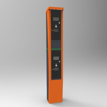 Въездная стойка двухуровневая ParkStyle PS2-В2 (стандарт) на билетах