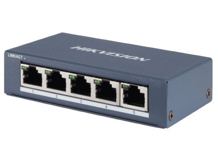 Неуправляемый коммутатор HikVision DS-3E0505-E