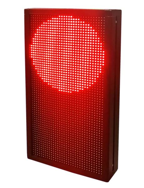 Светодиодный двухсекционный светофор Инфопаркинг ИС-3/2Q6/24 MATRIX 200мм (ИС-3/24 MATRIX)