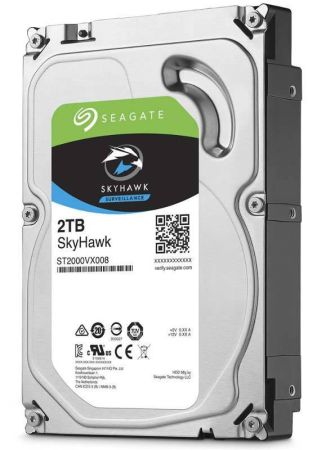 Жесткий диск Seagate SkyHawk 2 ТБ ST2000VX008