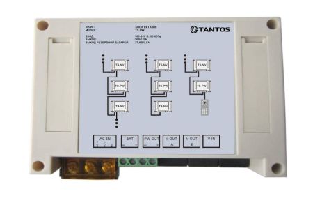 Блок питания для многоквартирного видеодомофона TANTOS TS-PW