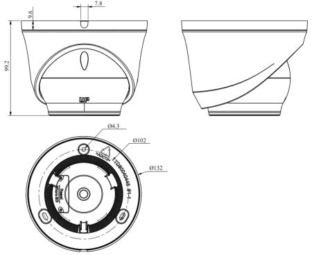 IP-видеокамера 5Мп RVi-1NCE5069 (2.7-13.5) white с варифокальным объективом IP-видеокамера 5Мп RVi-1NCE5069 (2.7-13.5) white с варифокальным объективом