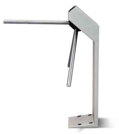 Турникет-трипод PERCo-TTR-04.1E из окрашенной стали, черный с блестками (с планками Антипаника)