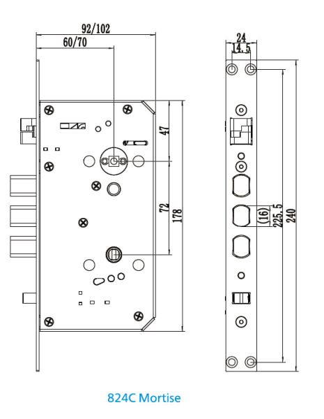 Электронный замок биометрический Philips EasyKey Alpha 5HB