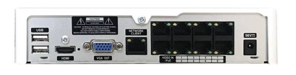 Сетевой Full HD IP-видеорегистратор IDIS DR-1308P на 8 каналов