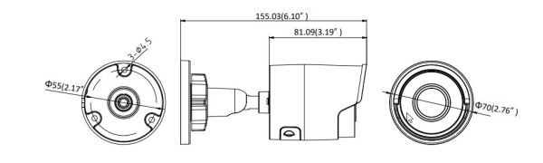 Уличная IP-камера Hikvision DS-2CD2023G0-I (2.8 мм) с ИК-подсветкой до 30м