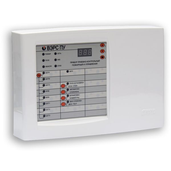 Прибор ВЭРС-ПУ версия 3.1 приемно-контрольный и управления охранно-пожарный