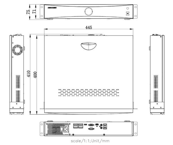 32-канальный сетевой IP-видеорегистратор HikVision DS-7732NXI-K4 с AcuSense 32-канальный сетевой IP-видеорегистратор HikVision DS-7732NXI-K4 с AcuSense