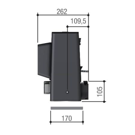 Привод 230 В Came BKS12AGS для откатных ворот
